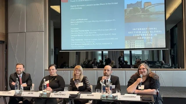 NYSBA Global Conference 2025 w Hamburgu